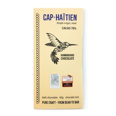 CAP-HAITIEN 70% - HUMMINGBIRD chocolate